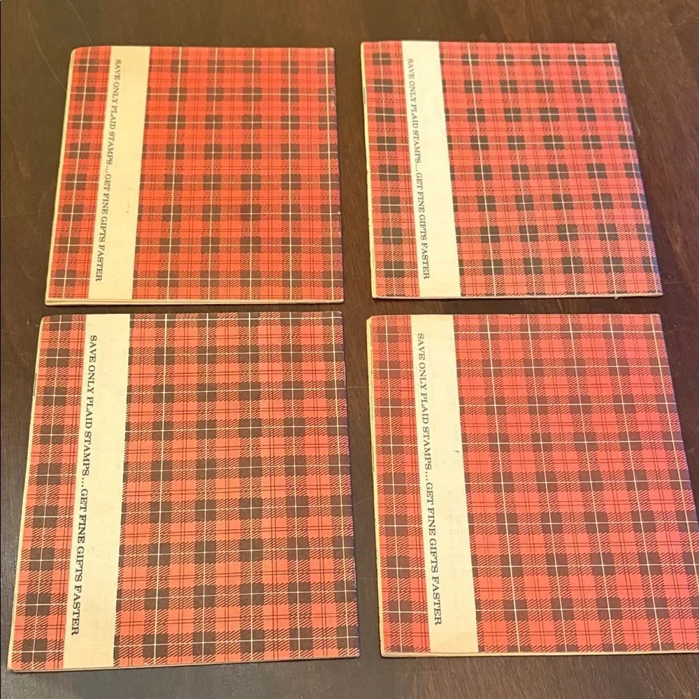 MacDonald Plaid Stamp Saver Books